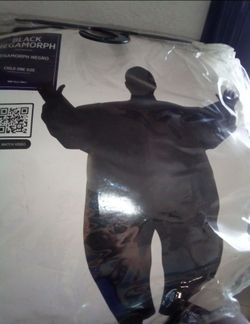 Black Megamorph Inflatable Costume