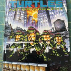 Teenage Mutant Ninja Turtles Artobiography Kevin Eastman 2002 TMNT