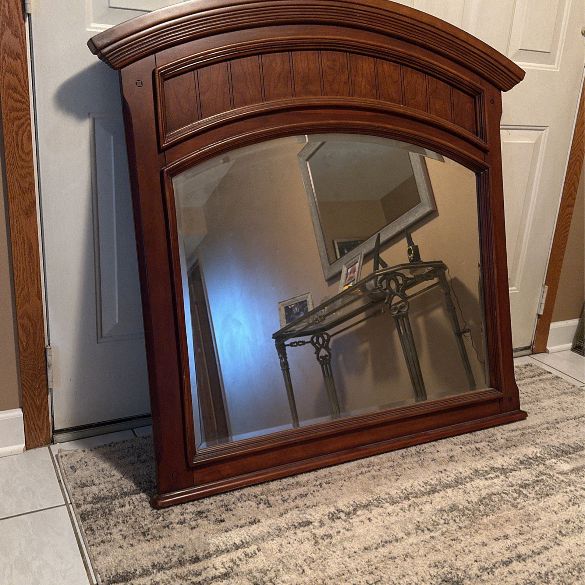 Custom Mirror, Solid Wood Framed
