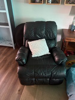 Black “Leather” Recliner