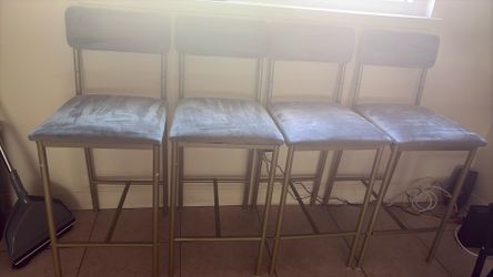 High chairs tall table