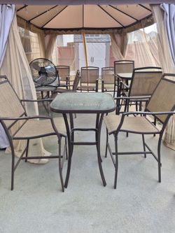 Outdoor high top set