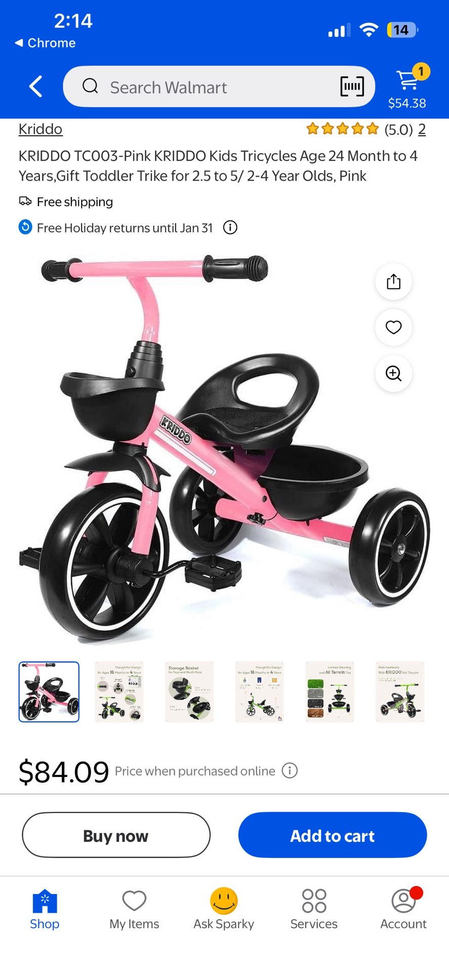 Infant Tricycle 