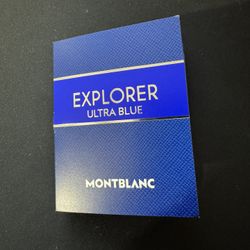 Cologne Montblanc Explorer Ultra Blue 