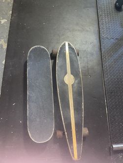 Longboard And Skateboard