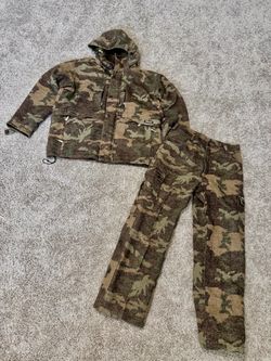 Vintage Gander Mountain Guide Series TecH2O Hunting Suit Jacket Pants Waterproof