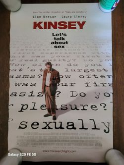 Kinsey movie poster 14×22