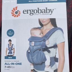 Baby carrier Ergobaby (blue)