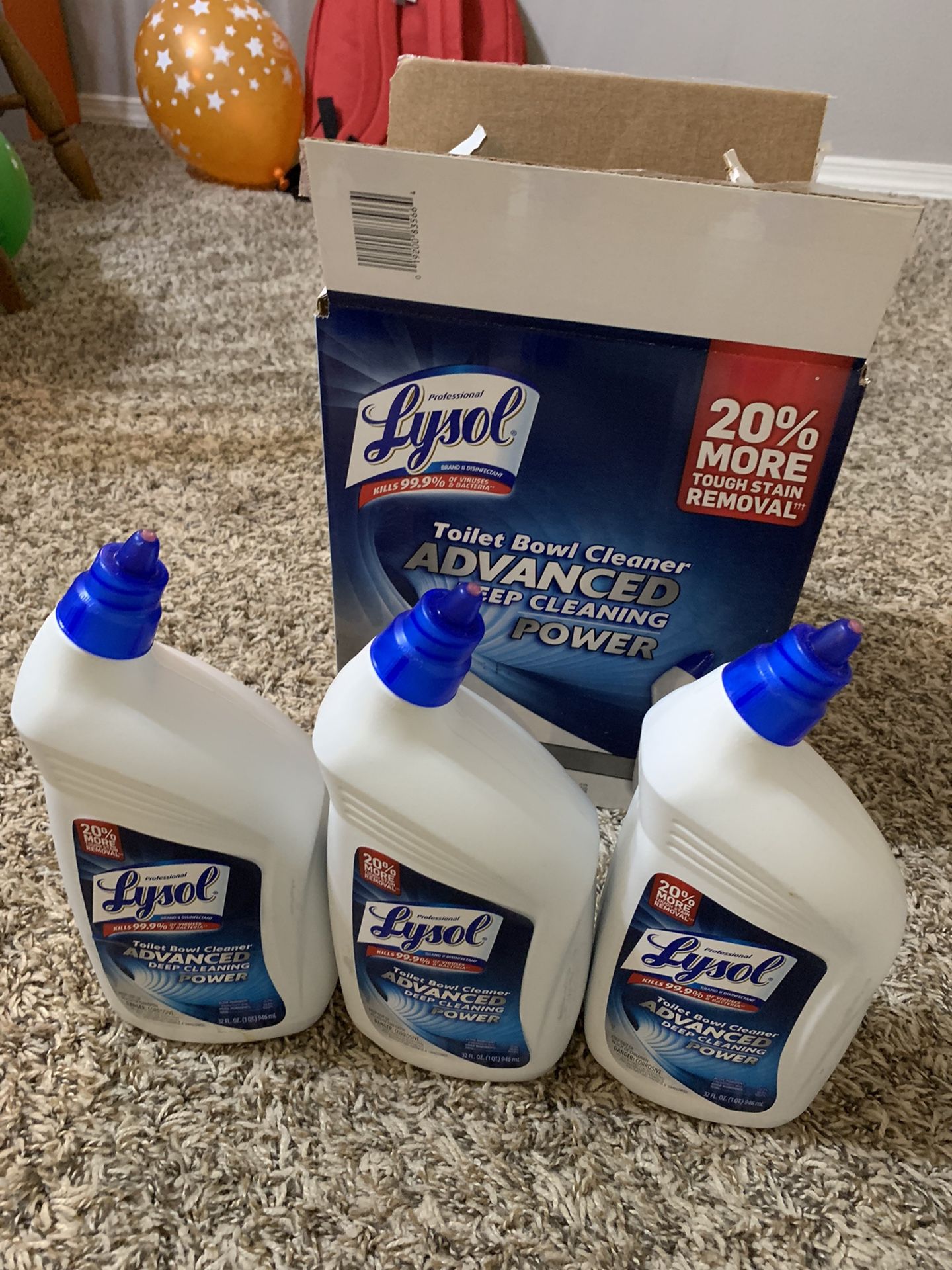 Lysol Toilet bowl Cleaner.Advanced Deep Cleaning