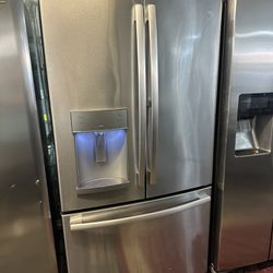 Ge Refrigerator French Door Stainless Steel 