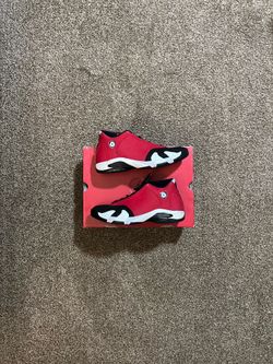 Jordan 14 Gym Red Toro Size 12