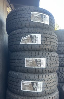 265/50R20 Pegasus at installed and balance include
