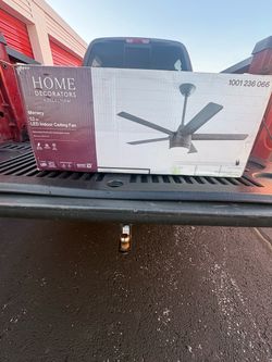 Home Decorators Merwry 52in LED Ceiling Fan