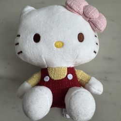 Small Hello Kitty Tweed Style Plush