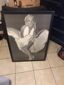 Marilyn Monroe framed photo