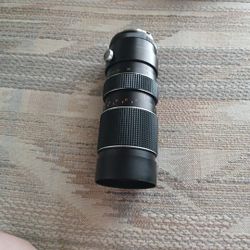 High-quality camera lens, made in Japan.