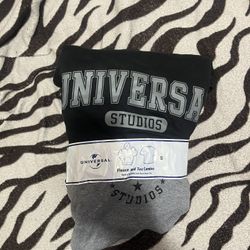 Fleece And Tee Combo Hooded Sweatshirt And Shirt Sleeve Tee Universal Studio