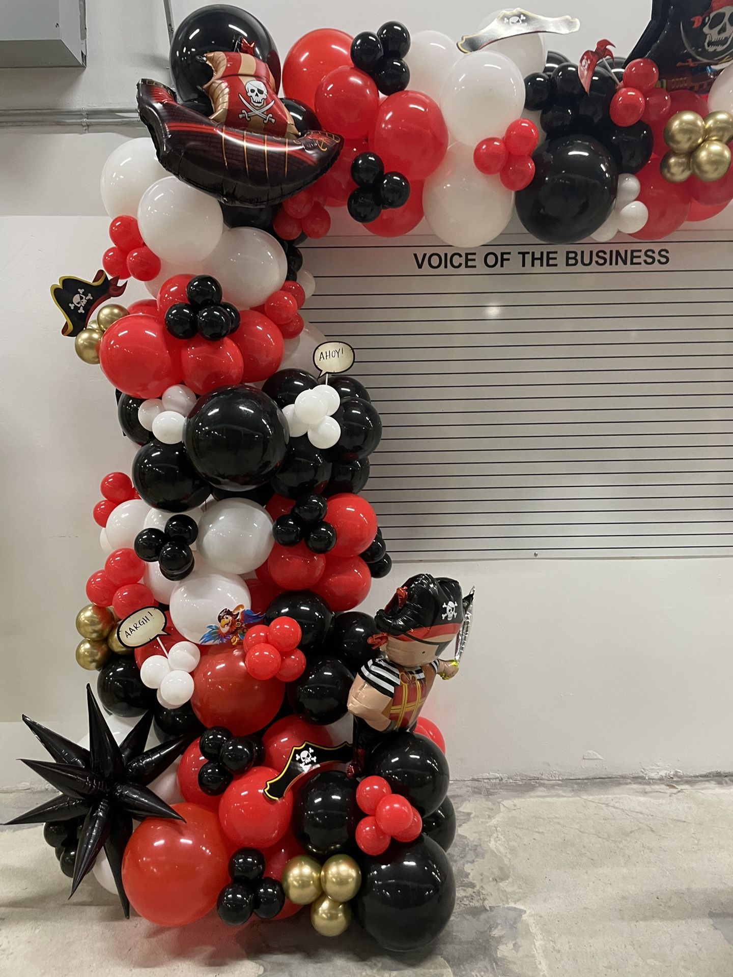 Pírate Birthday Balloons