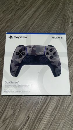 Sony PS5 DualSense Wireless Controller - Grey Camouflage
