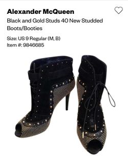 New Studded Boots/Booties, Alexander McQueen