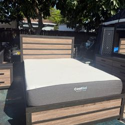 Juego de cuarto queen 6pc