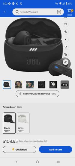 JBL Tune Beam 2 Wireless Bluetooth Headphones