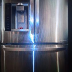 LG , Refrigerator, Front Loader Washer And Dry.