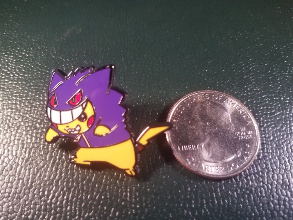 *SHIP ONLY* Pikachu in Gengar Costume Hard Enamel Collectible Pokemon Pin Badge