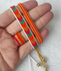 Handmade Bracelet + Ring (Set) - Pulsera + Anillo