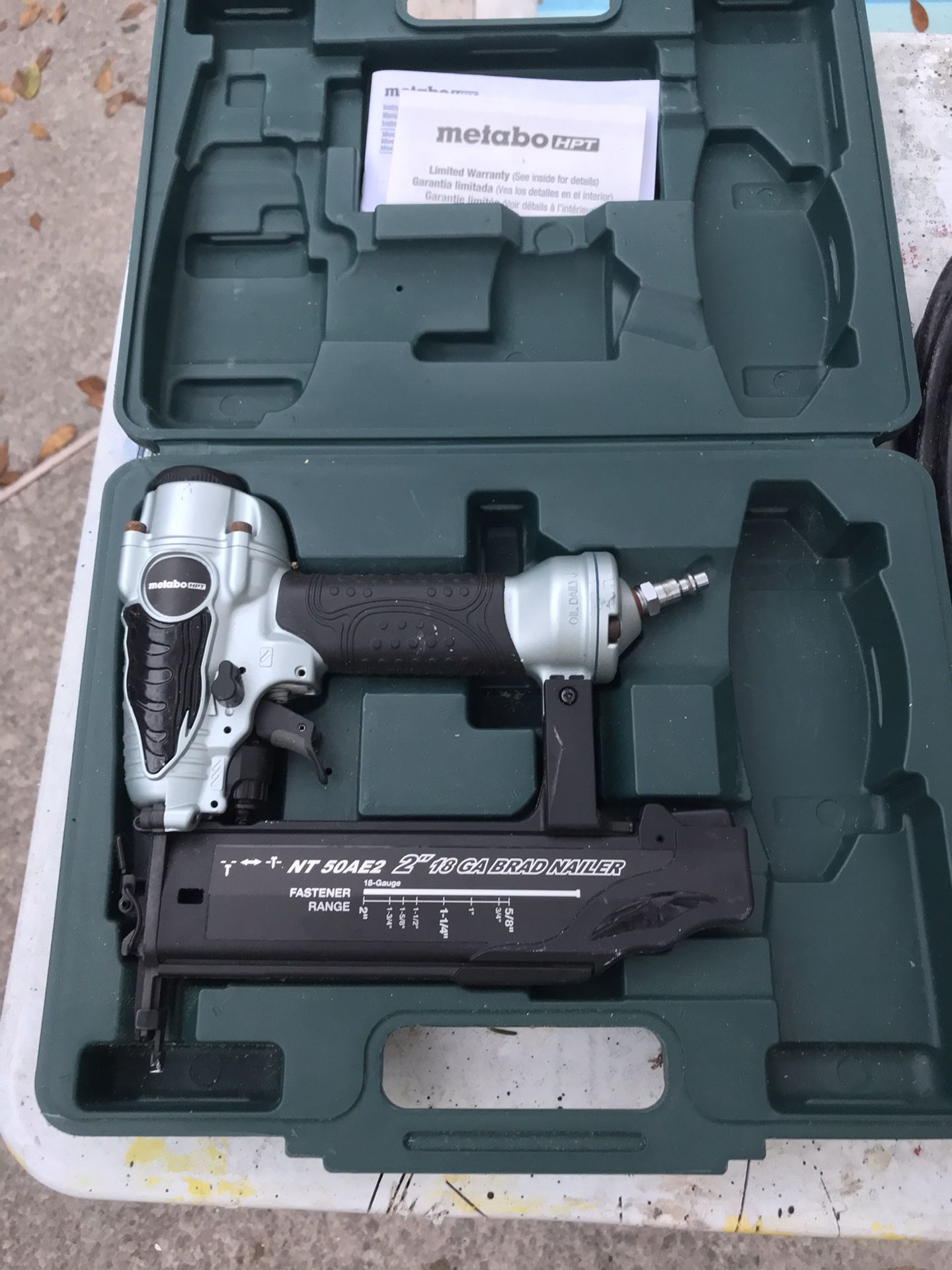18 ga Brad Nailer