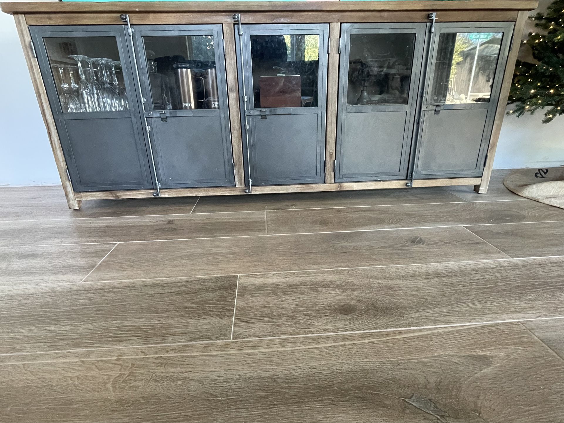 Rustic Media Console - Buffet Table
