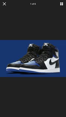 Nike Air Jordan Retro 1 Blue Toe royal blue size 11 New DS Chicago unc off white