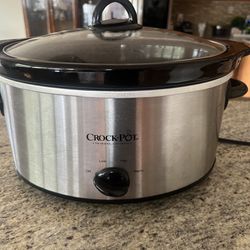 Crock-pot 7 Qt Manual Slow Cooker - Stainless Steel