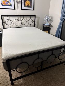 Complete full bed