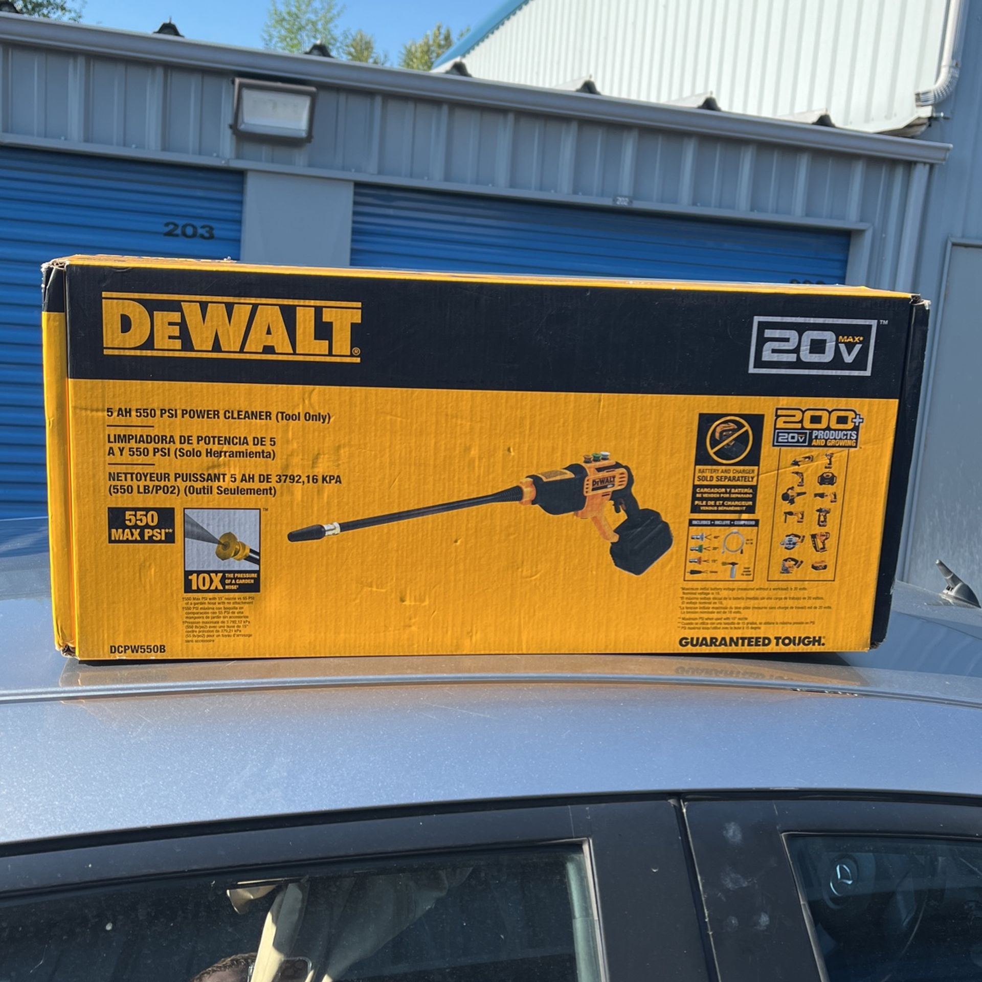 DeWalt Power Cleaner 550 Psi Dcpw550b