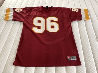 Nike XL Washington Redskins #96 Jersey - Burgundy Myers