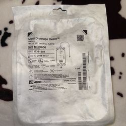 Merit Drainage Depot™ 600 mL W/ 24™ (61 cm) Flex Tubing