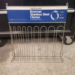 Vintage Hose Clamp Display