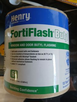 Henry Forti flash windows and door flashing