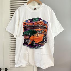 Vintage Deadstock Grand National Roadster Show RACING T-shirt  