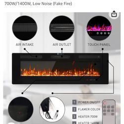 Modern Electric Fire