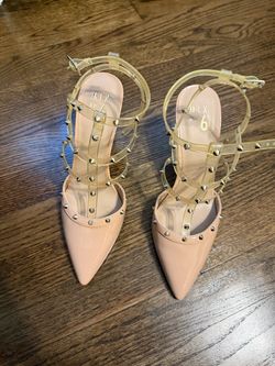 Mix No. 6 Studded Pointed-Toe Heels