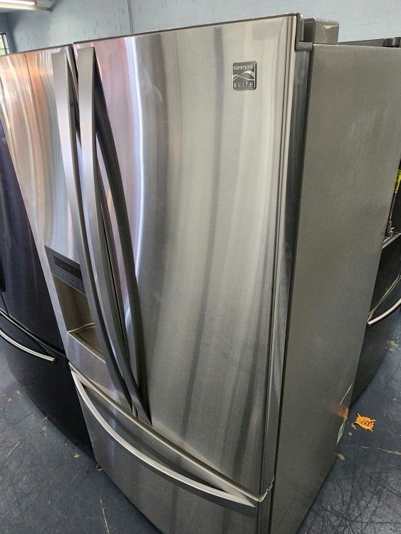 Kenmore 3 Door fridge Refrigerator Fridge Fully Covered Warranty!