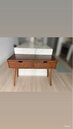 Wooden Console Table with Drawers