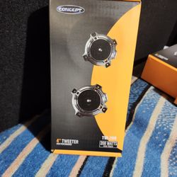 Concept 4" Aluminum Tweeters  100 Rms 