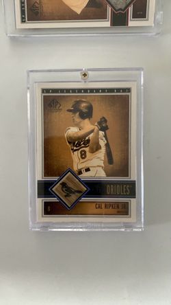Cal Ripken Jr. SP Legendary Bats Baseball Card