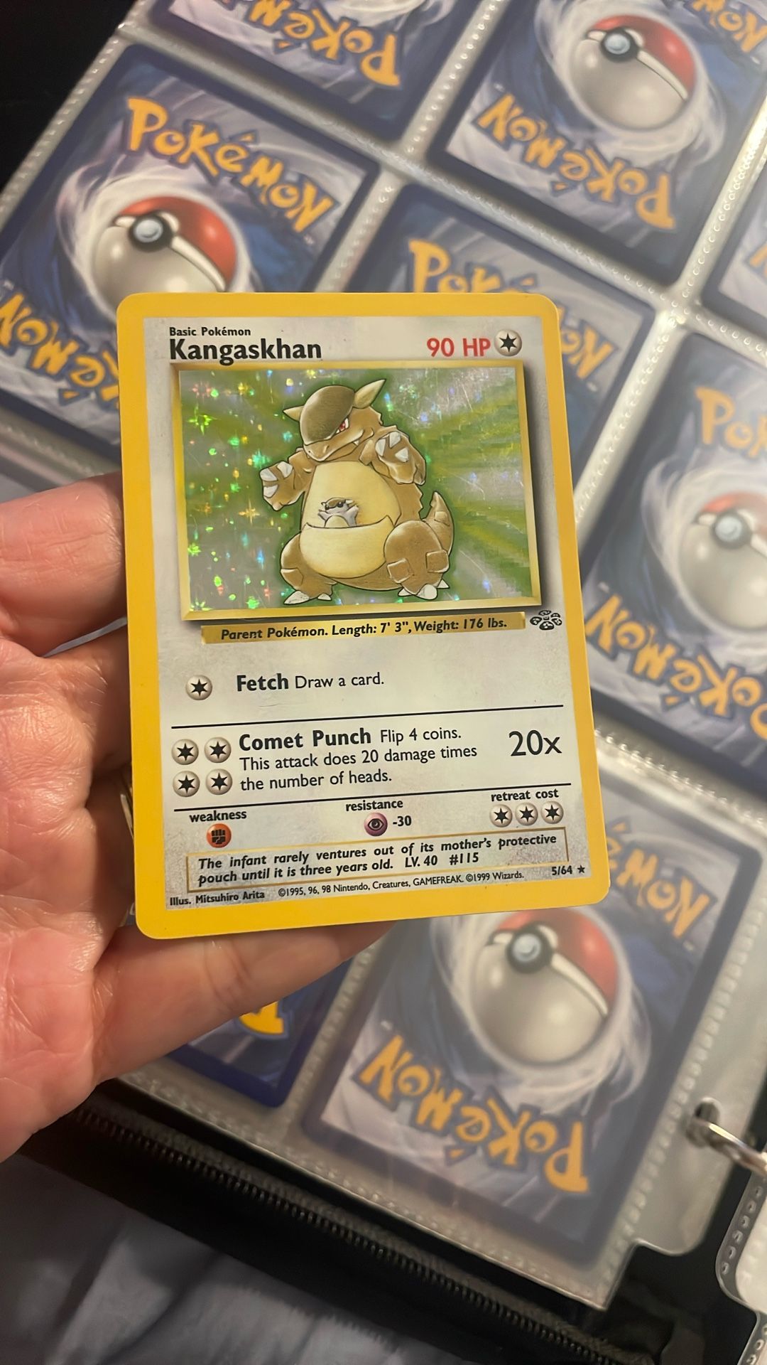 kangaskhan jungle holo