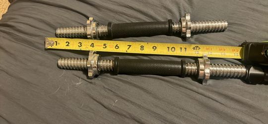 Cap barbell bars