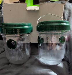 Wasp Trap Set of 2 – Reusable Outdoor Insect Traps