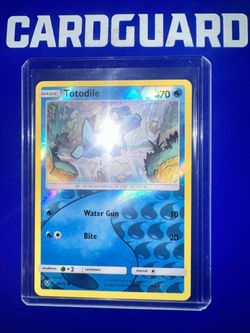 Totodile pokemon card